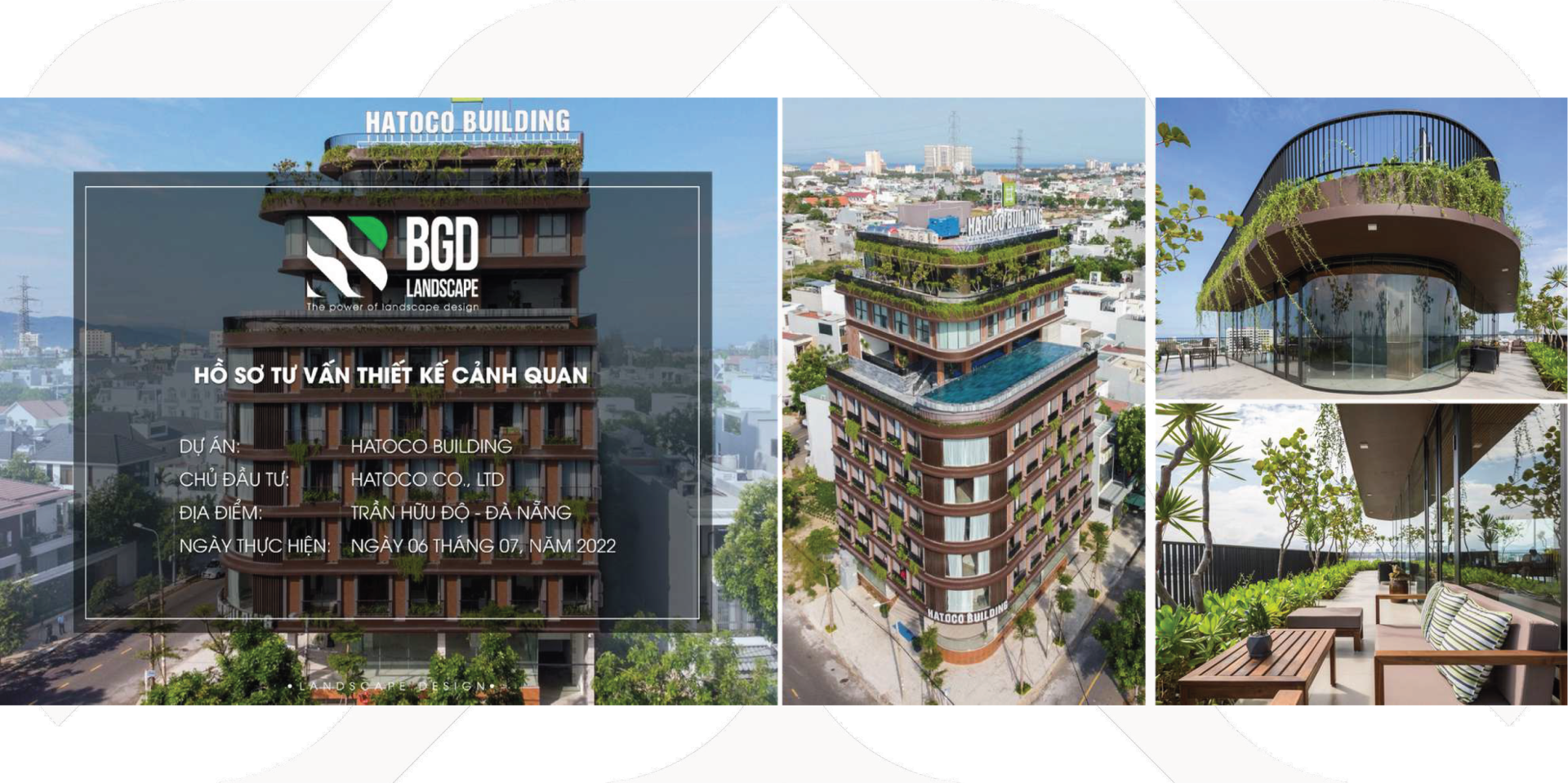 TƯ VẤN THIẾT KẾ CẢNH QUAN – HATACO BUILDING – TRẦN THỦ ĐỘ – ĐÀ NẴNG