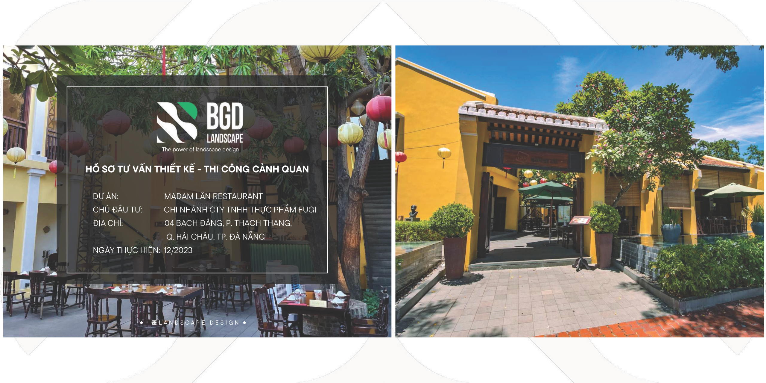 MADAM LÂN RESTAURANT – BẠCH ĐẰNG – ĐÀ NẴNG